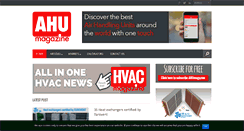 Desktop Screenshot of ahumagazine.com